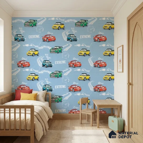 5135-2 | 5 Meter x 42 Inch PVC Patterned Look Wallpaper - 57 Sq. Ft. | Minimum 15% wastage during installation