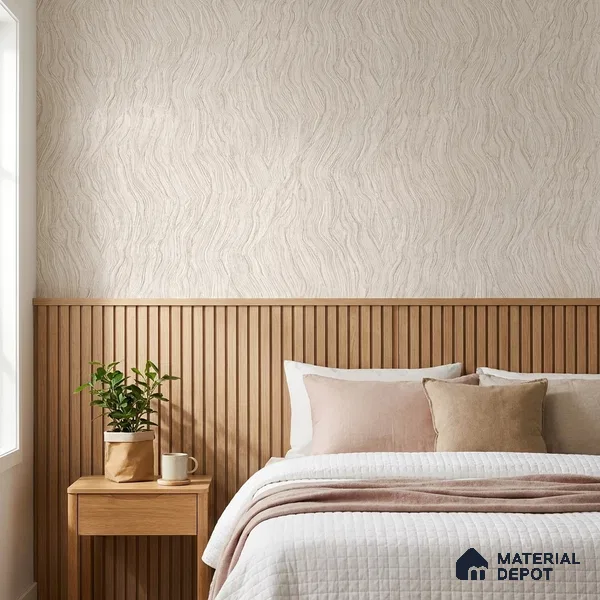 70196-1 | 5 Meter x 42 Inch PVC Patterned Look Wallpaper - 57 Sq. Ft. | Minimum 15% wastage during installation