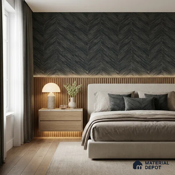 ST021003 | 10.05 Meter x 20.86 Inches Patterned Look Wallpaper - 57.33 Sq. Ft. | Minimum 15% wastage during installation