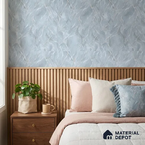 ST021025 | 10.05 Meter x 20.86 Inches Marble Look Wallpaper - 57.33 Sq. Ft. | Minimum 10% wastage during installation