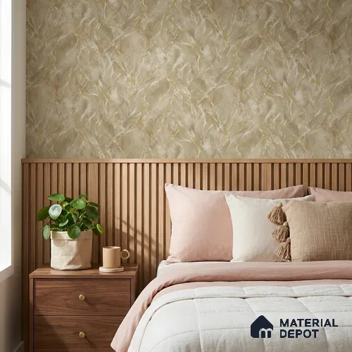 ST021012 | 10.05 Meter x 20.86 Inches Marble Look Wallpaper - 57.33 Sq. Ft. | Minimum 10% wastage during installation