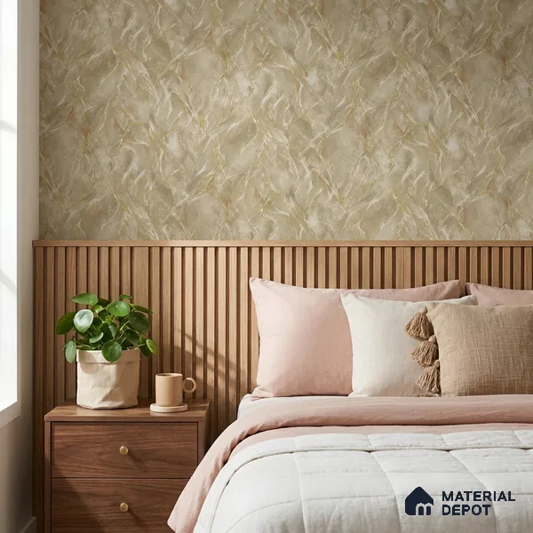 ST021012 | 10.05 Meter x 20.86 Inches Marble Look Wallpaper - 57.33 Sq. Ft. | Minimum 10% wastage during installation