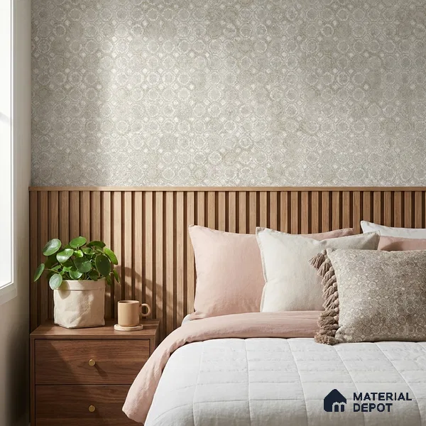 ST021042 | 10.05 Meter x 20.86 Inches Patterned Look Wallpaper - 57.33 Sq. Ft. | Minimum 15% wastage during installation