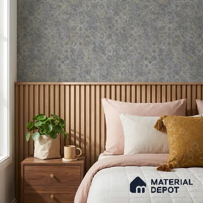 ST021050 | 10.05 Meter x 20.86 Inches Patterned Look Wallpaper - 57.33 Sq. Ft. | Minimum 15% wastage during installation