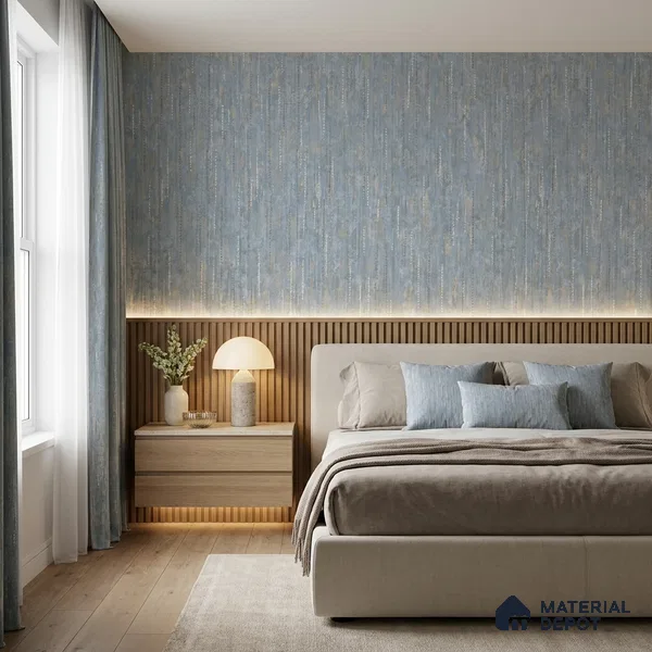 ST021048 | 10.05 Meter x 20.86 Inches Patterned Look Wallpaper - 57.33 Sq. Ft. | Minimum 15% wastage during installation