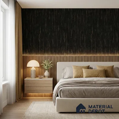 ST021052 | 10.05 Meter x 20.86 Inches Patterned Look Wallpaper - 57.33 Sq. Ft. | Minimum 15% wastage during installation