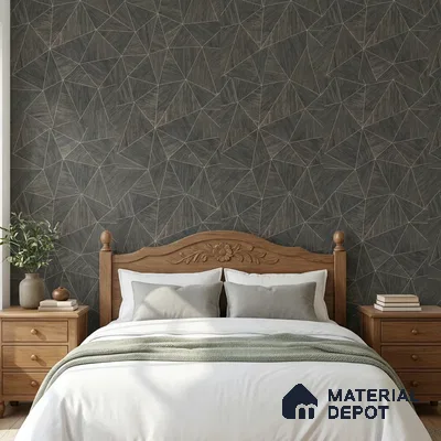 ST021081 | 10.05 Meter x 20.86 Inches Geometric Look Wallpaper - 57.33 Sq. Ft. | Minimum 15% wastage during installation