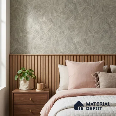 ST021082 | 10.05 Meter x 20.86 Inches Geometric Look Wallpaper - 57.33 Sq. Ft. | Minimum 15% wastage during installation