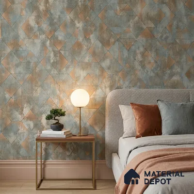 ST021073 | 10.05 Meter x 20.86 Inches Patterned Look Wallpaper - 57.33 Sq. Ft. | Minimum 15% wastage during installation
