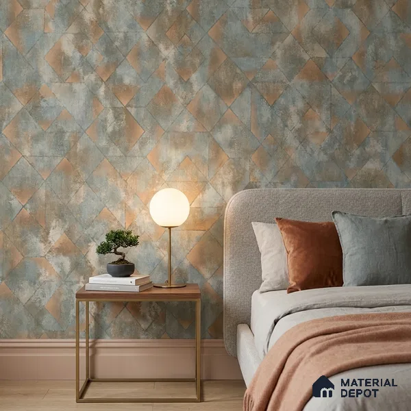 ST021073 | 10.05 Meter x 20.86 Inches Patterned Look Wallpaper - 57.33 Sq. Ft. | Minimum 15% wastage during installation