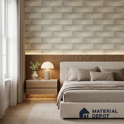 ST021088 | 10.05 Meter x 20.86 Inches Geometric Look Wallpaper - 57.33 Sq. Ft. | Minimum 15% wastage during installation