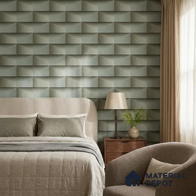 ST021089 | 10.05 Meter x 20.86 Inches Geometric Look Wallpaper - 57.33 Sq. Ft. | Minimum 15% wastage during installation