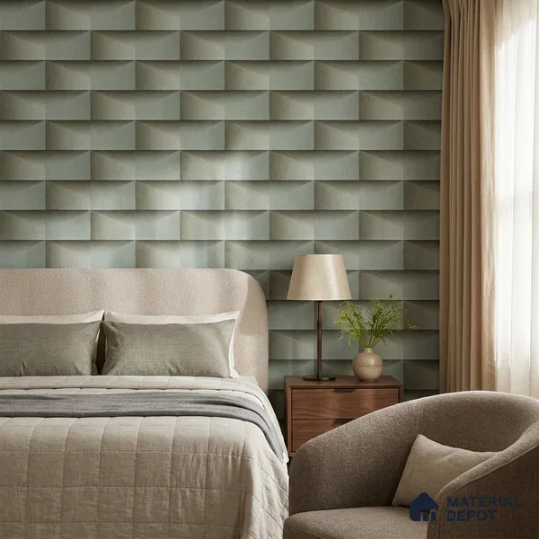 ST021089 | 10.05 Meter x 20.86 Inches Geometric Look Wallpaper - 57.33 Sq. Ft. | Minimum 15% wastage during installation