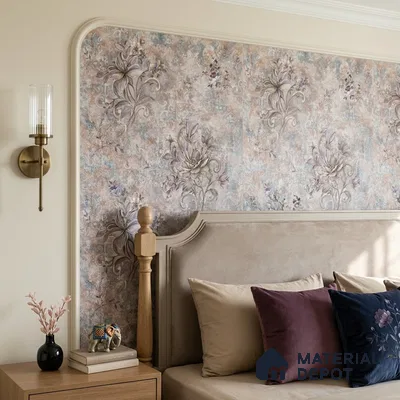 1102 | 10 Meter x 21 Inches Florals Look Wallpaper - 57.37 Sq. Ft. | Minimum 15% wastage during installation