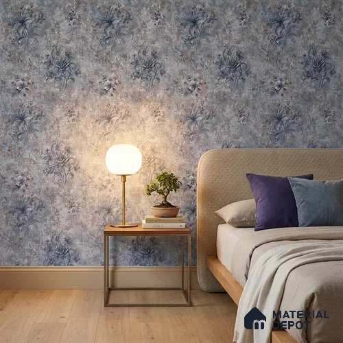 1103 | 10 Meter x 21 Inches Florals Look Wallpaper - 57.37 Sq. Ft. | Minimum 15% wastage during installation