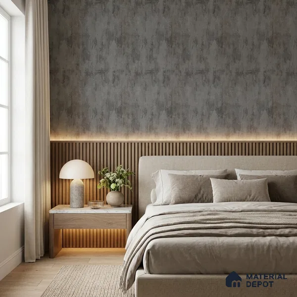 AMBL23437 | 10 Meter x 21 Inches Texture Look Wallpaper - 57.05 Sq. Ft. | Minimum 15% wastage during installation