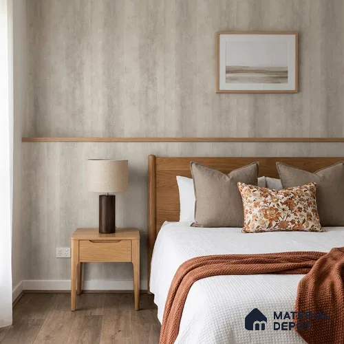 AMBL23445 | 10 Meter x 21 Inches Texture Look Wallpaper - 57.05 Sq. Ft. | Minimum 15% wastage during installation