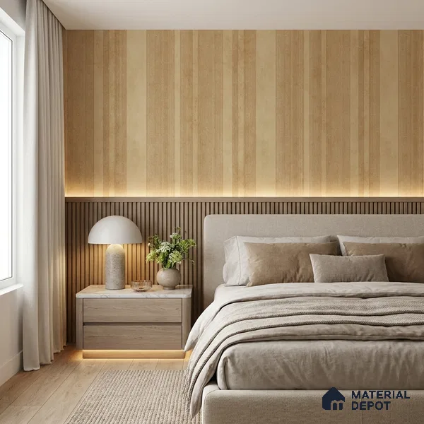 AMBL23451 | 10 Meter x 21 Inches Texture Look Wallpaper - 57.05 Sq. Ft. | Minimum 15% wastage during installation