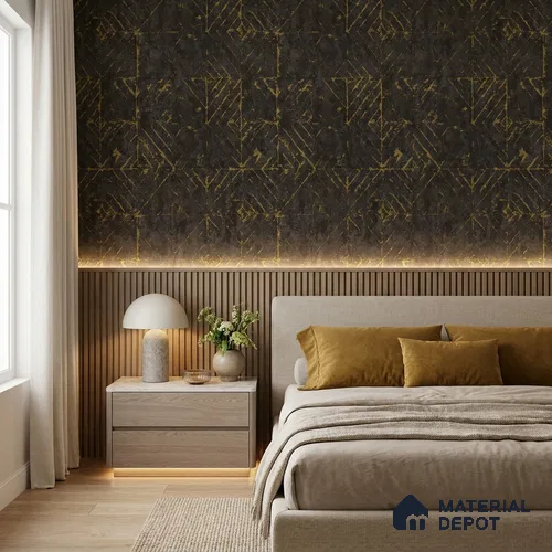 AMBL23452 | 10 Meter x 21 Inches Texture Look Wallpaper - 57.05 Sq. Ft. | Minimum 15% wastage during installation