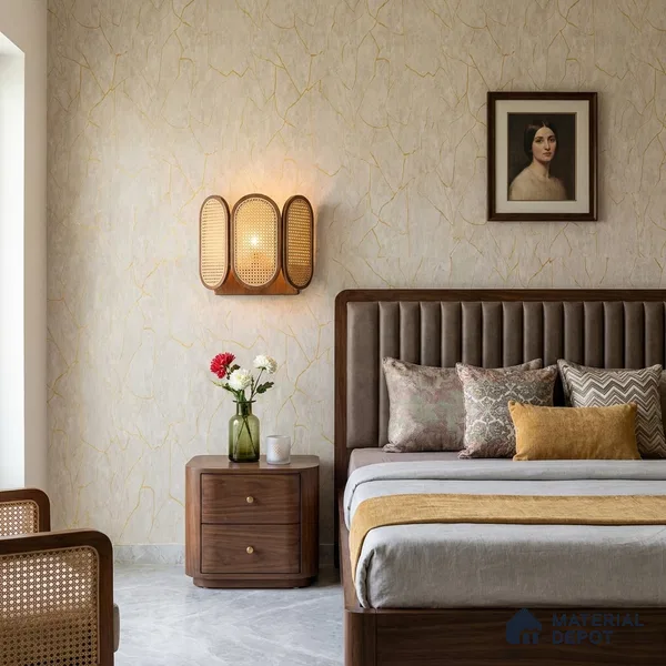 AMBL23464 | 10 Meter x 21 Inches Texture Look Wallpaper - 57.05 Sq. Ft. | Minimum 15% wastage during installation