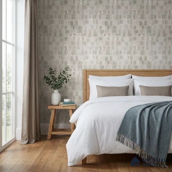 AMBL23473 | 10 Meter x 21 Inches Patterned Look Wallpaper - 57.05 Sq. Ft. | Minimum 15% wastage during installation