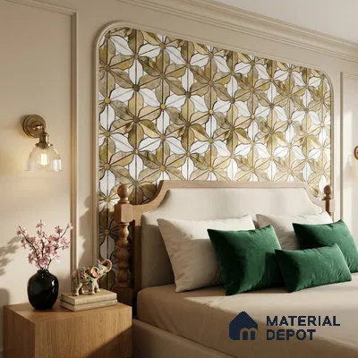 FE501-2 | 10 Meter x 21 Inch PVC Patterned Look Wallpaper - 57 Sq. Ft. | Minimum 15% wastage during installation