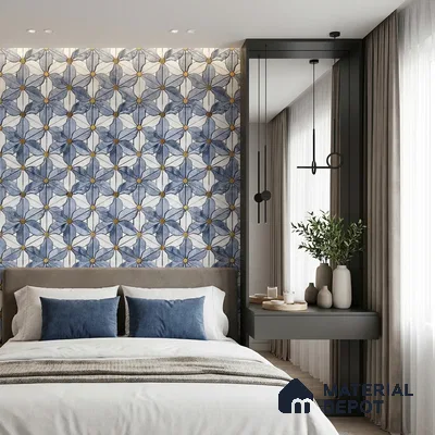 FE501-3 | 10 Meter x 21 Inch PVC Patterned Look Wallpaper - 57 Sq. Ft. | Minimum 15% wastage during installation