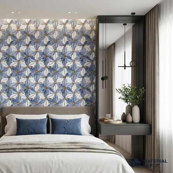 FE501-3 | 10 Meter x 21 Inch PVC Patterned Look Wallpaper - 57 Sq. Ft. | Minimum 15% wastage during installation