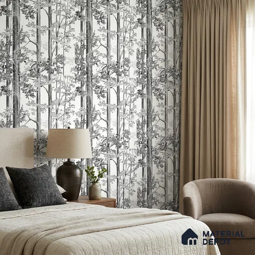 FE502-2 | 10 Meter x 21 Inch PVC Tropical Look Wallpaper - 57 Sq. Ft. | Minimum 15% wastage during installation