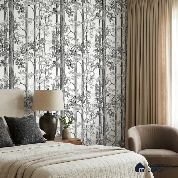 FE502-2 | 10 Meter x 21 Inch PVC Tropical Look Wallpaper - 57 Sq. Ft. | Minimum 15% wastage during installation