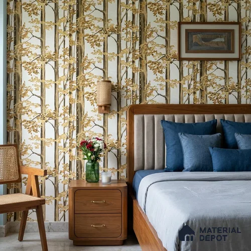 FE502-3 | 10 Meter x 21 Inch PVC Tropical Look Wallpaper - 57 Sq. Ft. | Minimum 15% wastage during installation
