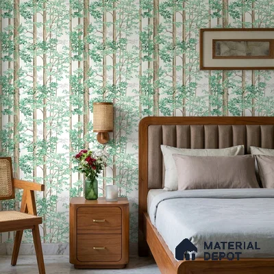 FE502-1 | 10 Meter x 21 Inch PVC Tropical Look Wallpaper - 57 Sq. Ft. | Minimum 15% wastage during installation