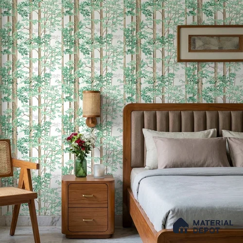 FE502-1 | 10 Meter x 21 Inch PVC Tropical Look Wallpaper - 57 Sq. Ft. | Minimum 15% wastage during installation