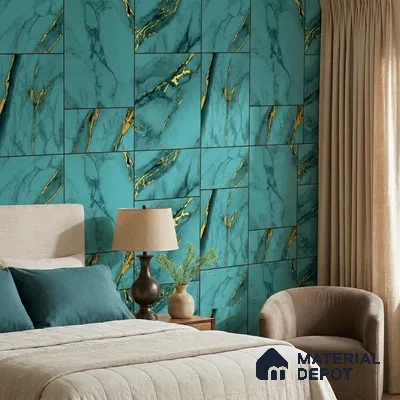 FE503-5 | 10 Meter x 21 Inch PVC Marble Look Wallpaper - 57 Sq. Ft. | Minimum 10% wastage during installation