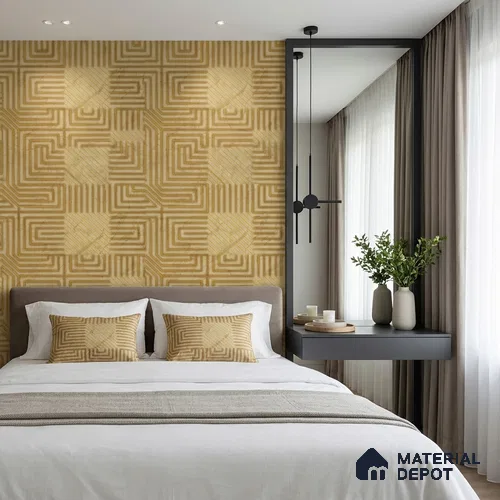 FE506-2 | 10 Meter x 21 Inch PVC Patterned Look Wallpaper - 57 Sq. Ft. | Minimum 15% wastage during installation