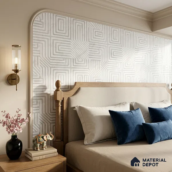 FE506-3 | 10 Meter x 21 Inch PVC Patterned Look Wallpaper - 57 Sq. Ft. | Minimum 15% wastage during installation