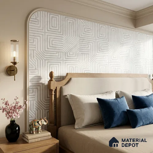 FE506-3 | 10 Meter x 21 Inch PVC Patterned Look Wallpaper - 57 Sq. Ft. | Minimum 15% wastage during installation