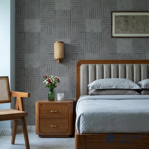 FE506-4 | 10 Meter x 21 Inch PVC Patterned Look Wallpaper - 57 Sq. Ft. | Minimum 15% wastage during installation