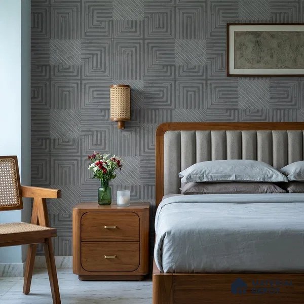 FE506-4 | 10 Meter x 21 Inch PVC Patterned Look Wallpaper - 57 Sq. Ft. | Minimum 15% wastage during installation
