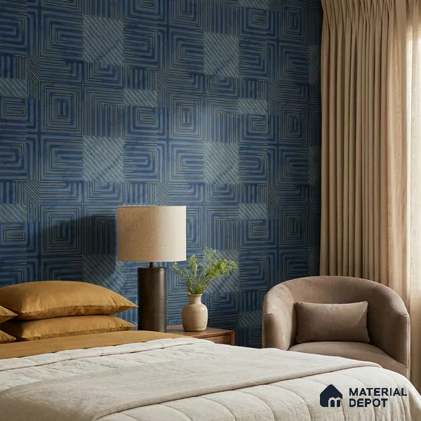 FE506-5 | 10 Meter x 21 Inch PVC Patterned Look Wallpaper - 57 Sq. Ft. | Minimum 15% wastage during installation