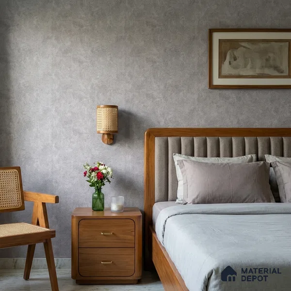 FE512-6 | 10 Meter x 21 Inch PVC Texture Look Wallpaper - 57 Sq. Ft. | Minimum 15% wastage during installation