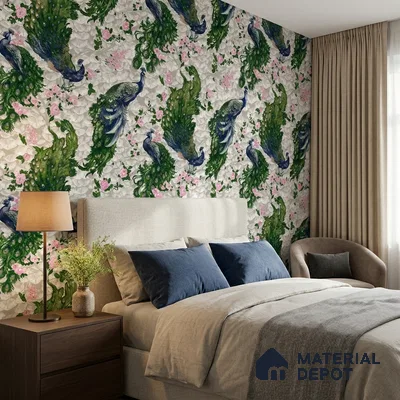 23820 | 10 Meter x 21 Inches Animal Print Look Wallpaper - 57.41 Sq. Ft. | Minimum 15% wastage during installation