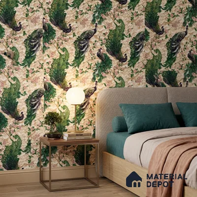 23816 | 10 Meter x 21 Inches Animal Print Look Wallpaper - 57.41 Sq. Ft. | Minimum 15% wastage during installation