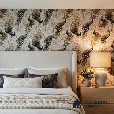 23818 | 10 Meter x 21 Inches Animal Print Look Wallpaper - 57.41 Sq. Ft. | Minimum 15% wastage during installation