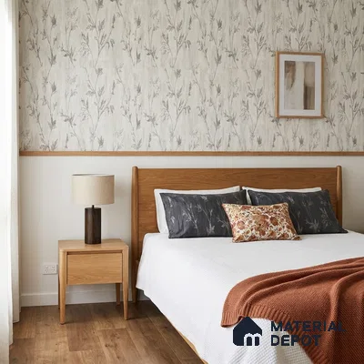 AMBL23418 | 10 Meter x 21 Inches Florals Look Wallpaper - 57.05 Sq. Ft. | Minimum 15% wastage during installation