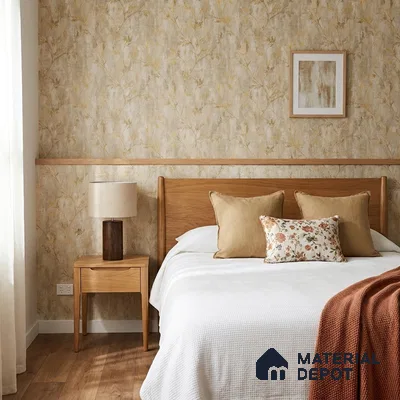 AMBL23419 | 10 Meter x 21 Inches Florals Look Wallpaper - 57.05 Sq. Ft. | Minimum 15% wastage during installation
