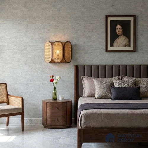 AMBL23422 | 10 Meter x 21 Inches Texture Look Wallpaper - 57.05 Sq. Ft. | Minimum 15% wastage during installation