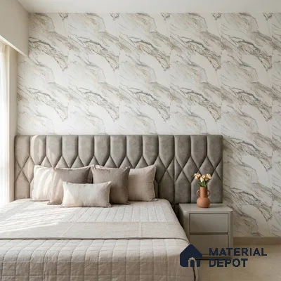 85111-2 | 5 Meter x 42 Inch PVC Marble Look Wallpaper - 57 Sq. Ft. | Minimum 10% wastage during installation