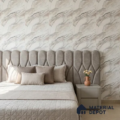 85110-2 | 5 Meter x 42 Inch PVC Marble Look Wallpaper - 57 Sq. Ft. | Minimum 10% wastage during installation