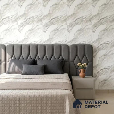 85110-3 | 5 Meter x 42 Inch PVC Marble Look Wallpaper - 57 Sq. Ft. | Minimum 10% wastage during installation